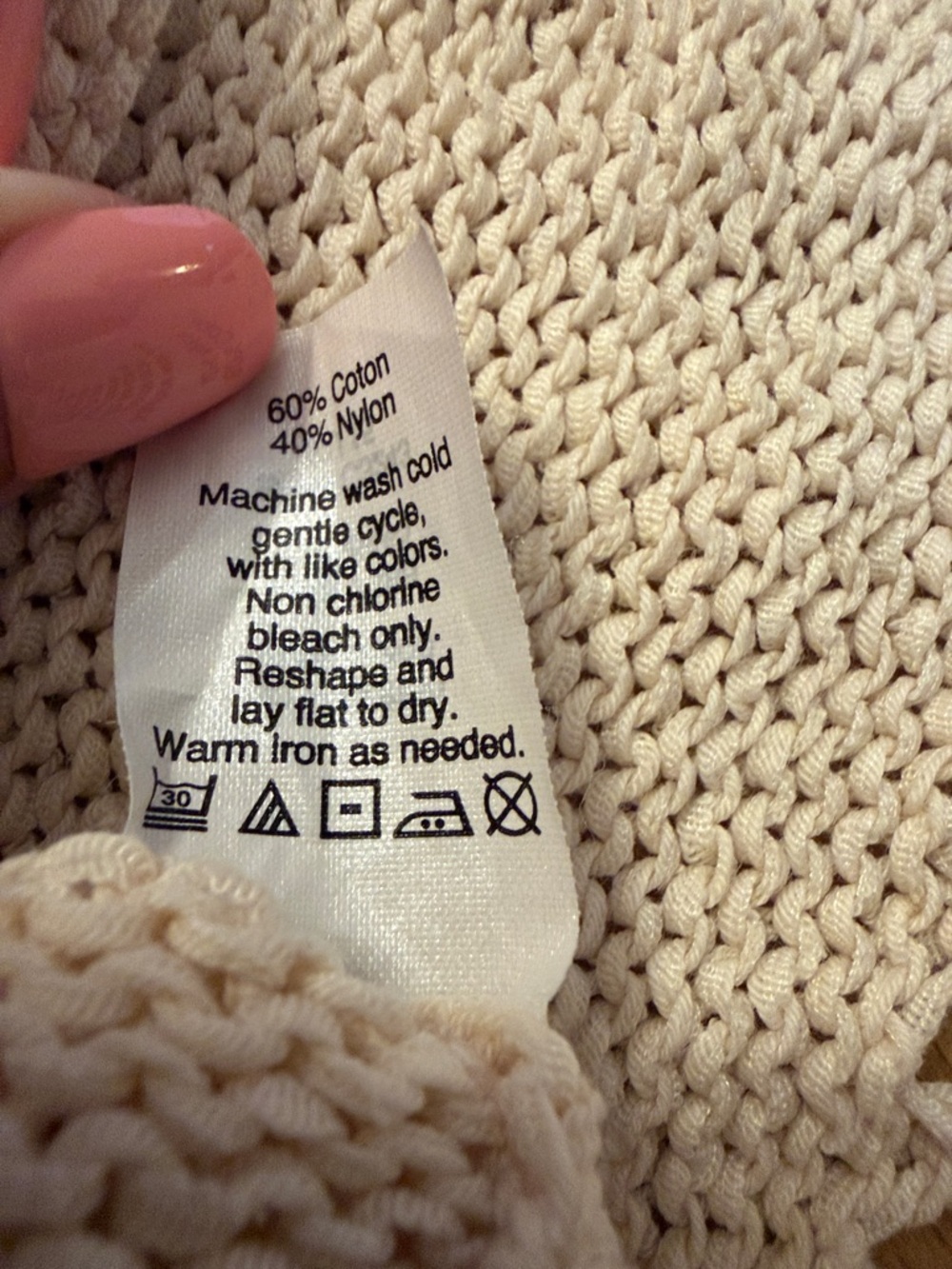 J. Crew Women's Light Cream Scoop Neck Knit Pullover - Picture 5 of 5